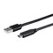 Monoprice Essentials USB Type-C to USB Type-A 2.0 Cable - 480Mbps_ 3A_ 26AWG_ Bl 24286 - alternate 3